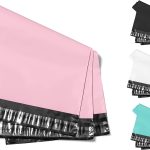 10x13 Poly Mailers Pack of 200 Shipping Supplies Envelopes Mailing Bags Clothing Plastic Small Business Sticky Self Seal Black